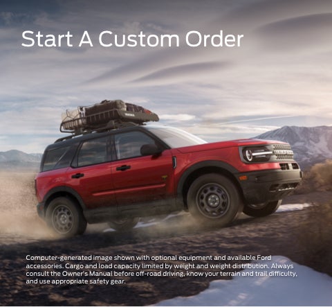 Start a custom order | Riser Ford Lincoln in Hot Springs AR